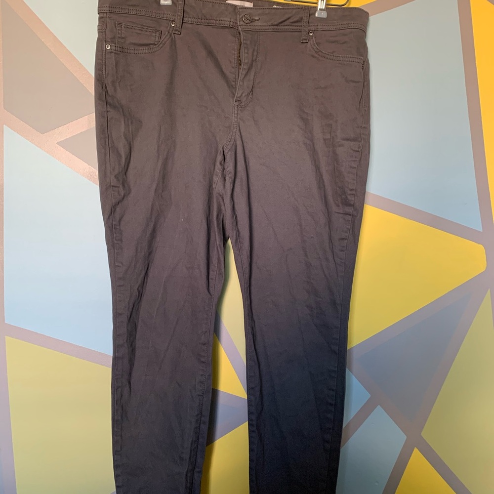 Sonoma women’s grey skinny jeans